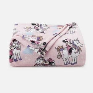 The Big One, Disney, Minnie Mouse w/Unicorn Blanket, 60" x 72", …